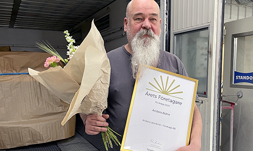 Anders Aldrin - årets företagare i Forshaga kommun 2024